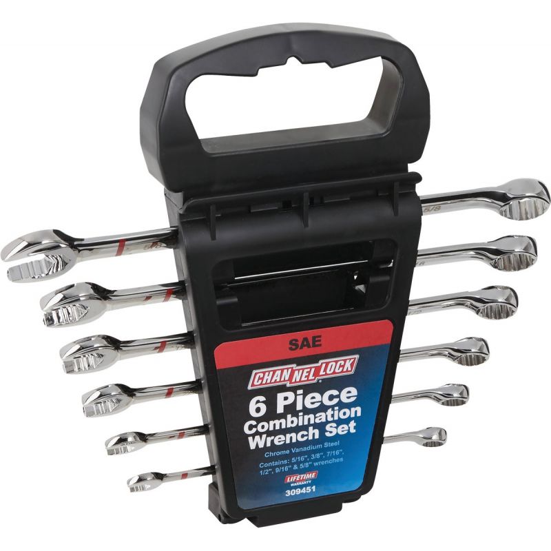 Channellock 6-Piece Combination Wrench Set