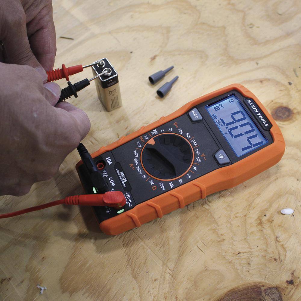 Klein Tools 600-Volt Digital Multi-Meter Manual-Ranging MM325