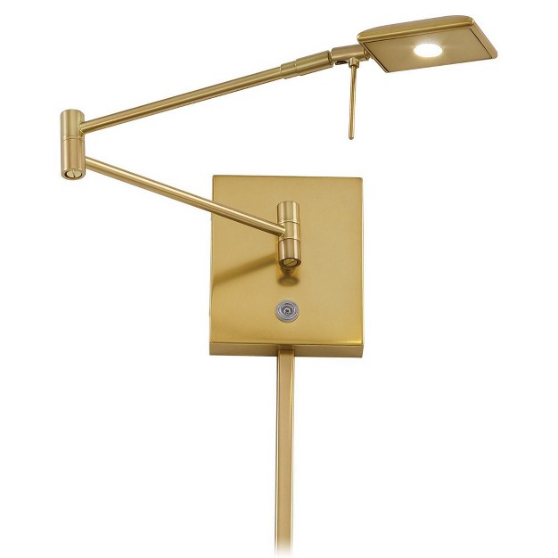 George Kovacs Lighting 1 Light Swing Arm Lamp Honey Gold