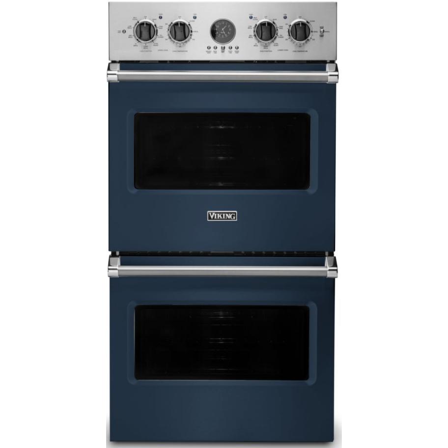 Viking 27-inch 8.4 cu.ft. Built-in Wall Double Oven with  TruConvec Convection VDOE527SB