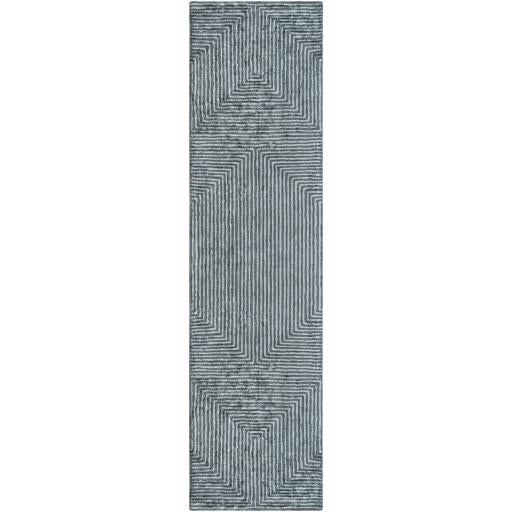 Quartz Viscose Sage Rug in Various Sizes