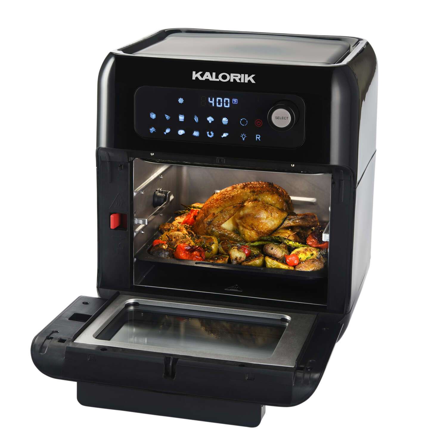 Kalorik Black 10 qt Programmable Digital Air Fryer