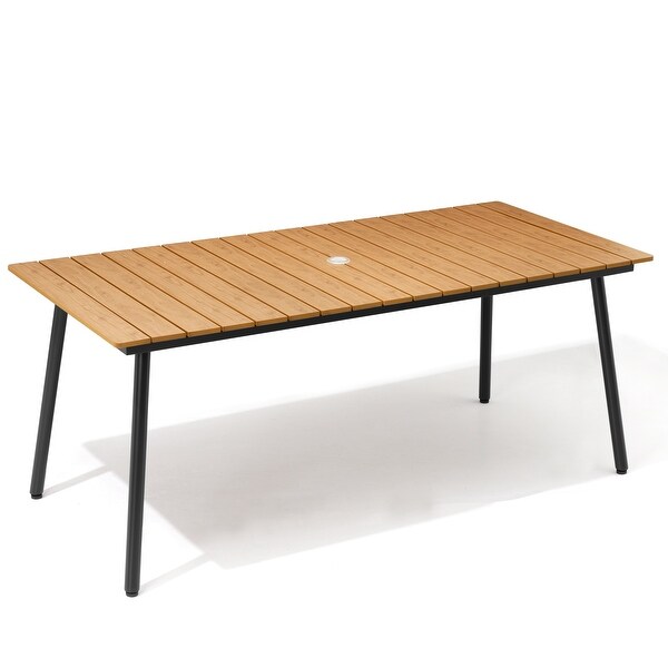 VredHom Outdoor Patio Aluminum Dining Table