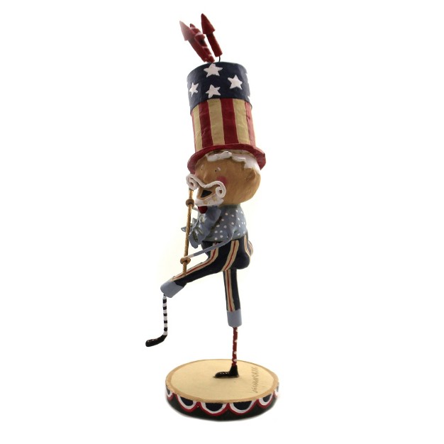 Lori Mitchell Bandstand Sam 1 Figurine 9 50 Inches Patriotic Summer July 4th 20103 Polyresin Multicolored