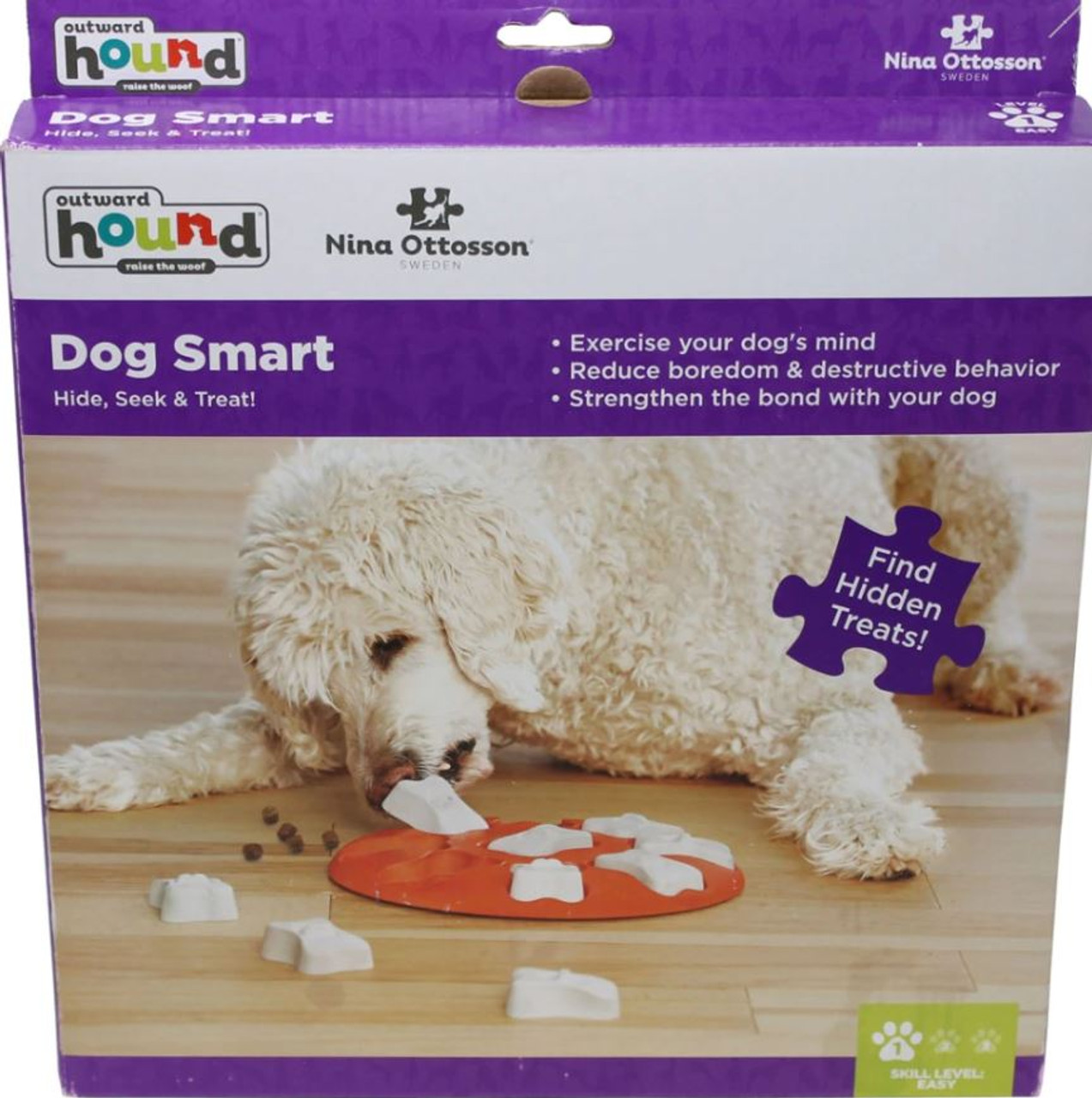 Outward Hound Dog Puzzle Smart， Level 1