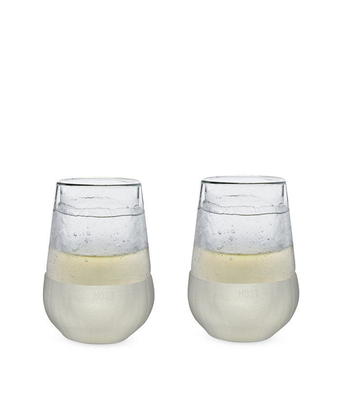 HOST Glass Freeze Wine Glass Set of 2