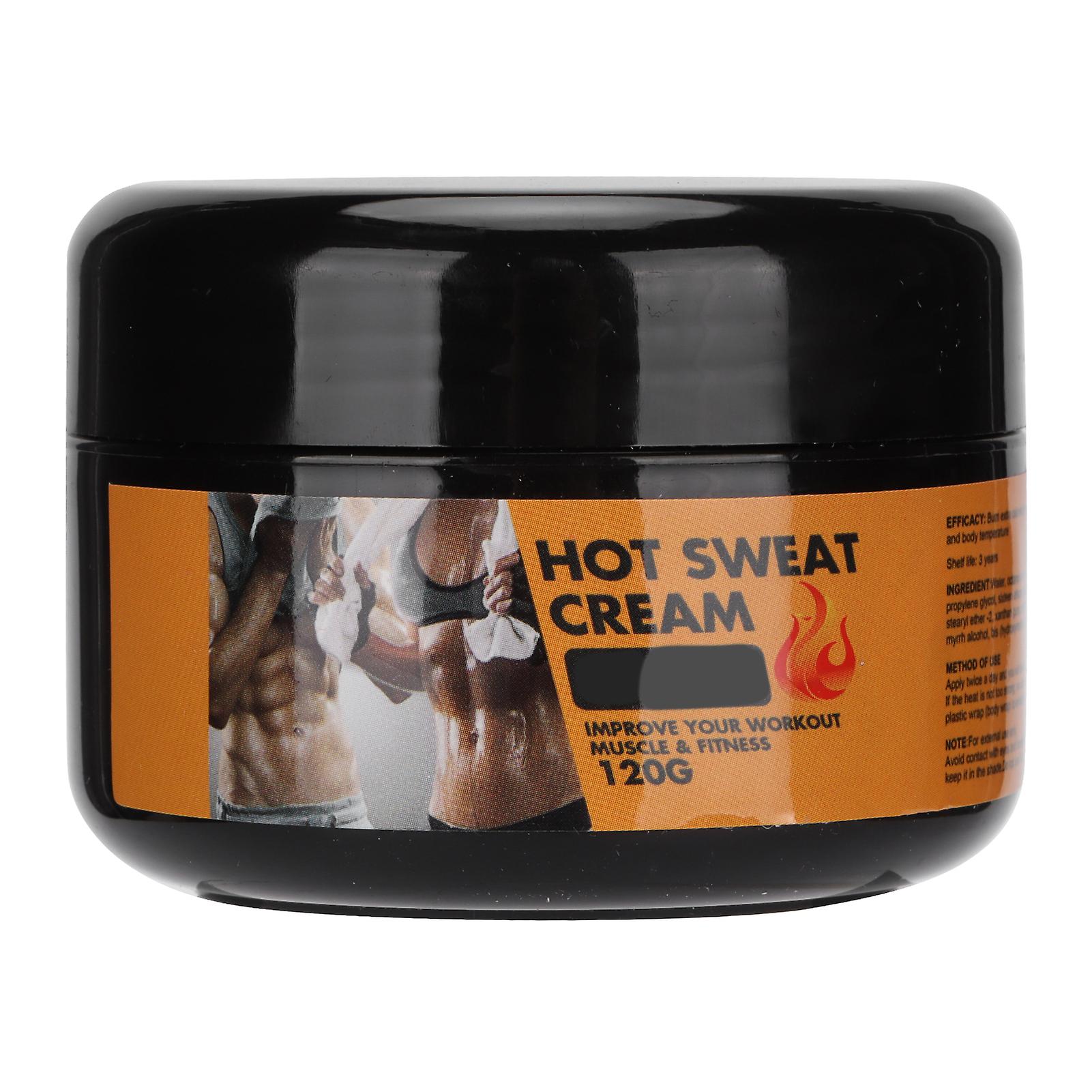 Hot Sweat Cream Improve Exercise Efficiency Soothe Muscles Burn Calories 120g Slimming Gel For Fitness People