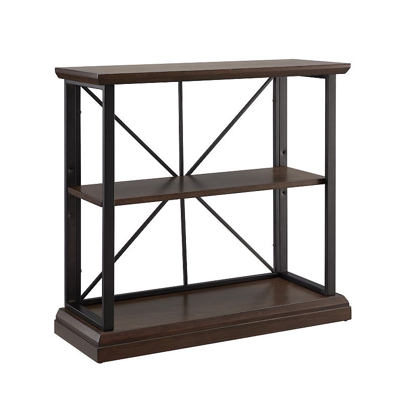 Leick Furniture Finnick Mixed Media Bookcase