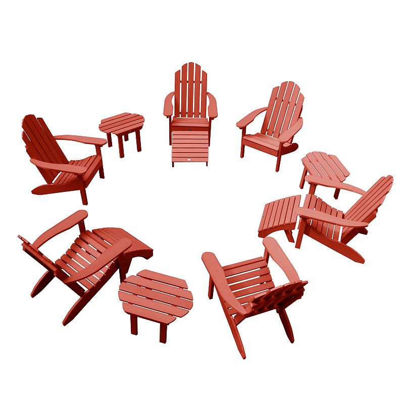 Highwood Westport Adirondack Chairs， Side Tables， and Ottomans