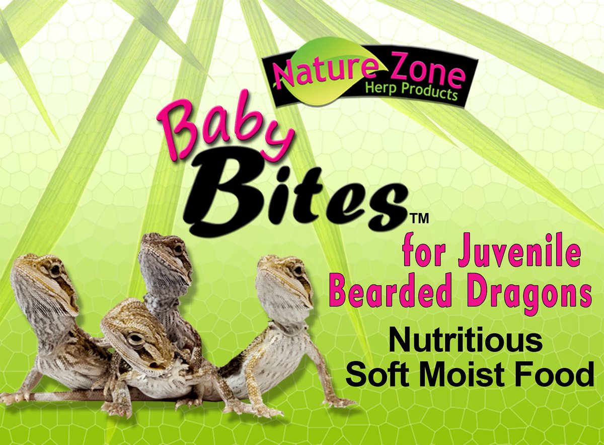 Nature Zone Bites Juvenile Bearded Dragon Food