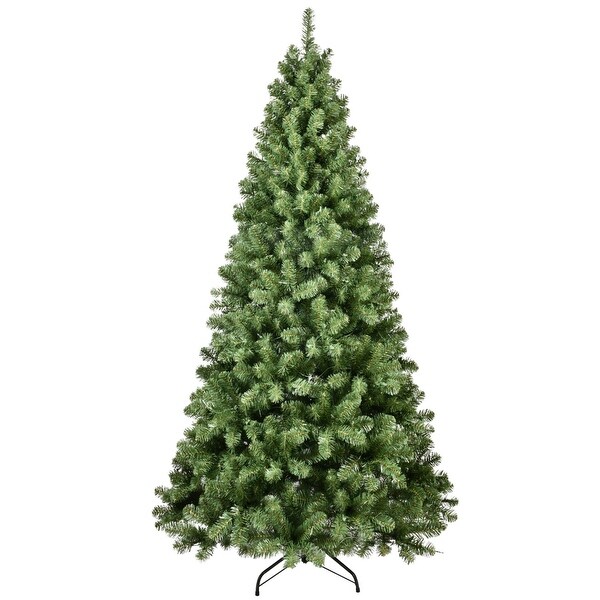 Modern Green Round Tip Christmas Tree