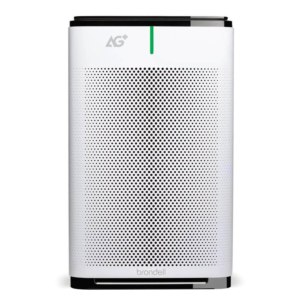 Brondell Pro Sanitizing HEPA Air Purifier with AG Technology for Virus Bacteria Allergens HEPA