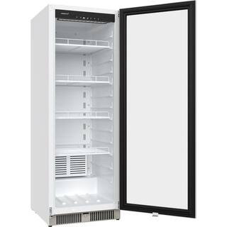 EdgeStar 22 Inch Wide 10.1 Cu. Ft. Commercial Beverage Merchandiser With Temperature Alarm and Reversible Door VBM101SS