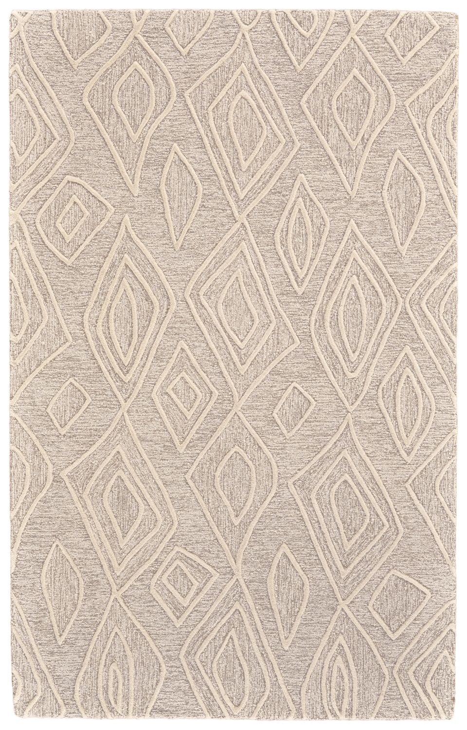 Fadden Ivory and Tan Rug by BD Fine