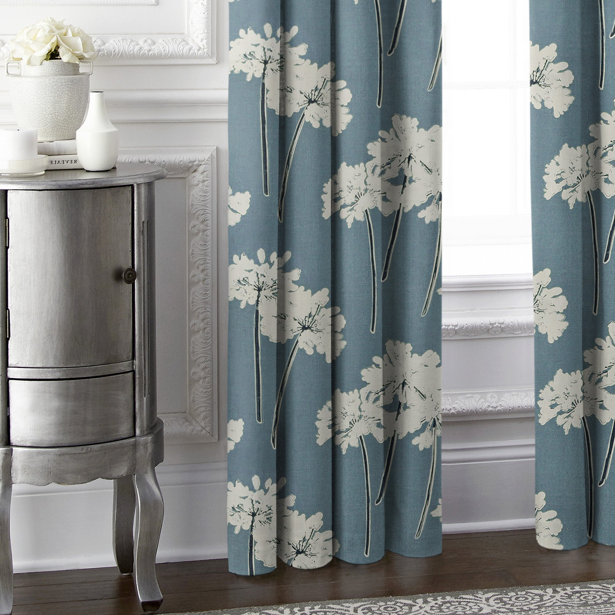 Summerfield Blue Drapery