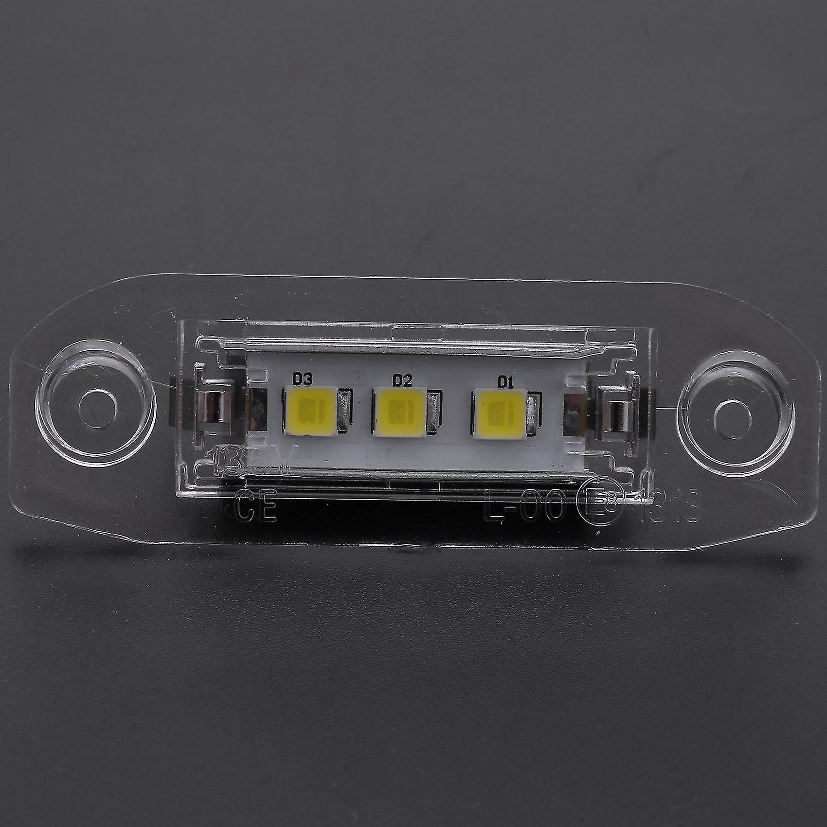 2pcs Led License Plate Light For S80 Xc90 S40 V60 Xc60 S60 C70 V50 Xc70 V70