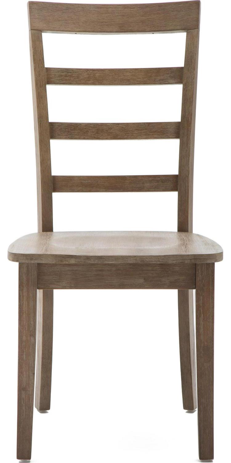 Boulder Dining Chair Set of 2 [Barnwood WireBrush]  Crowdfused