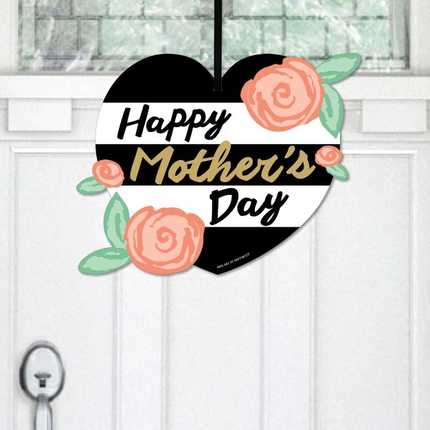 Big Dot Of Happiness Best Mom Ever Hanging Porch Mother x27 s Day Party Outdoor Decorations Front Door Decor 1 Piece Sign