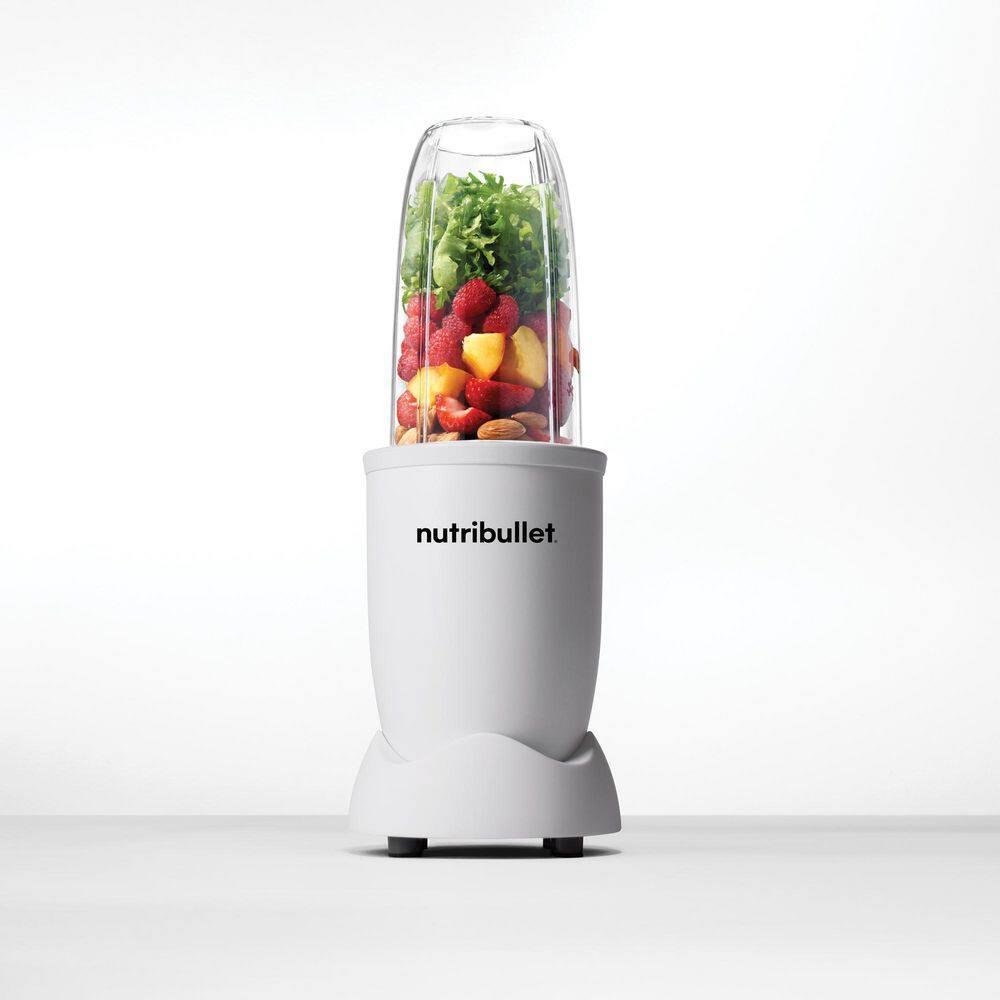 NutriBullet 32 oz. Single Speed All Matte White Pro Single Serve Blender (900W) NB9-1301AW