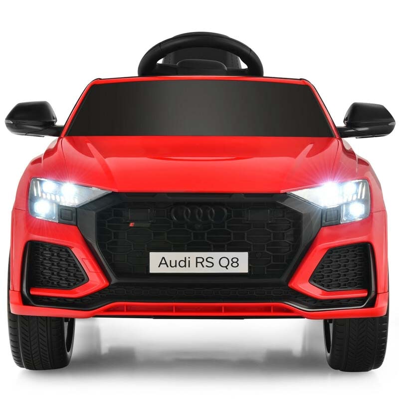 12V Licensed Audi Q8 Kids Ride On Car, Battery Powered 4 Wheeler Riding Toy Car with Remote Control