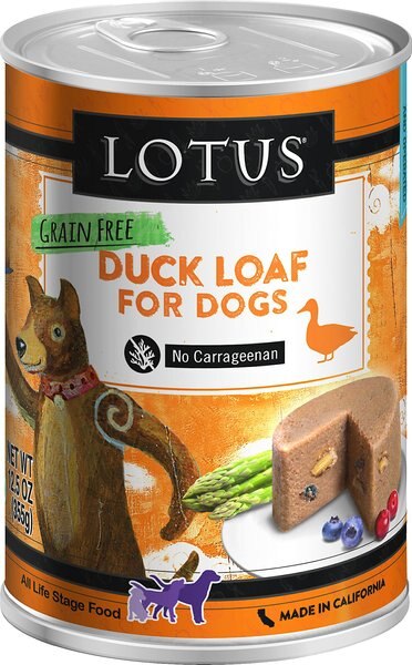 Lotus Duck Loaf Grain-Free Canned Dog Food