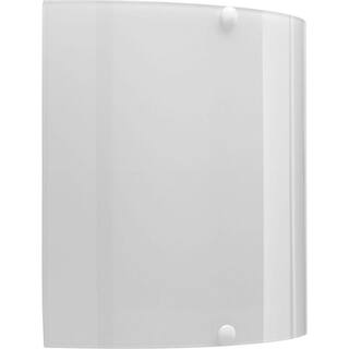 Progress Lighting 1-Light White Integrated LED Wall Sconce with White Glass P7093-3030K9