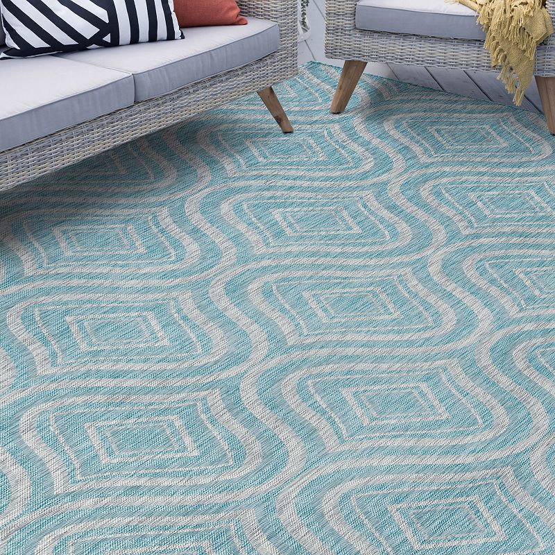 KHL Rugs Veranda Varuca Geometric Indoor Outdoor Rug