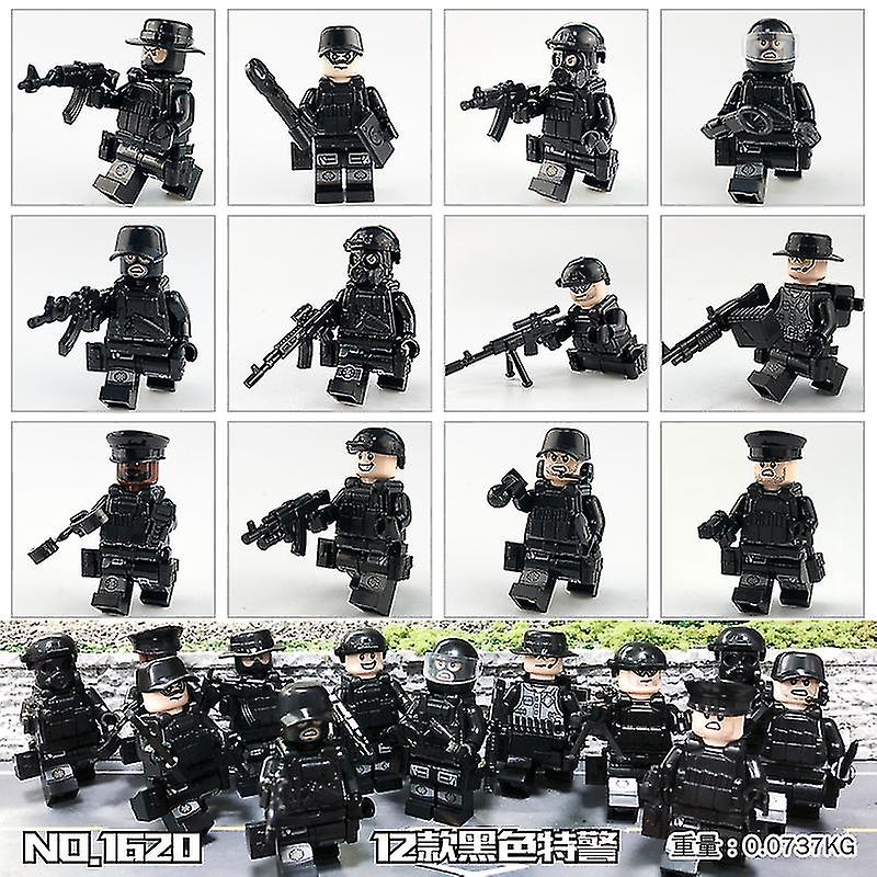 Military Series Assembled Villain 18 Minifigures