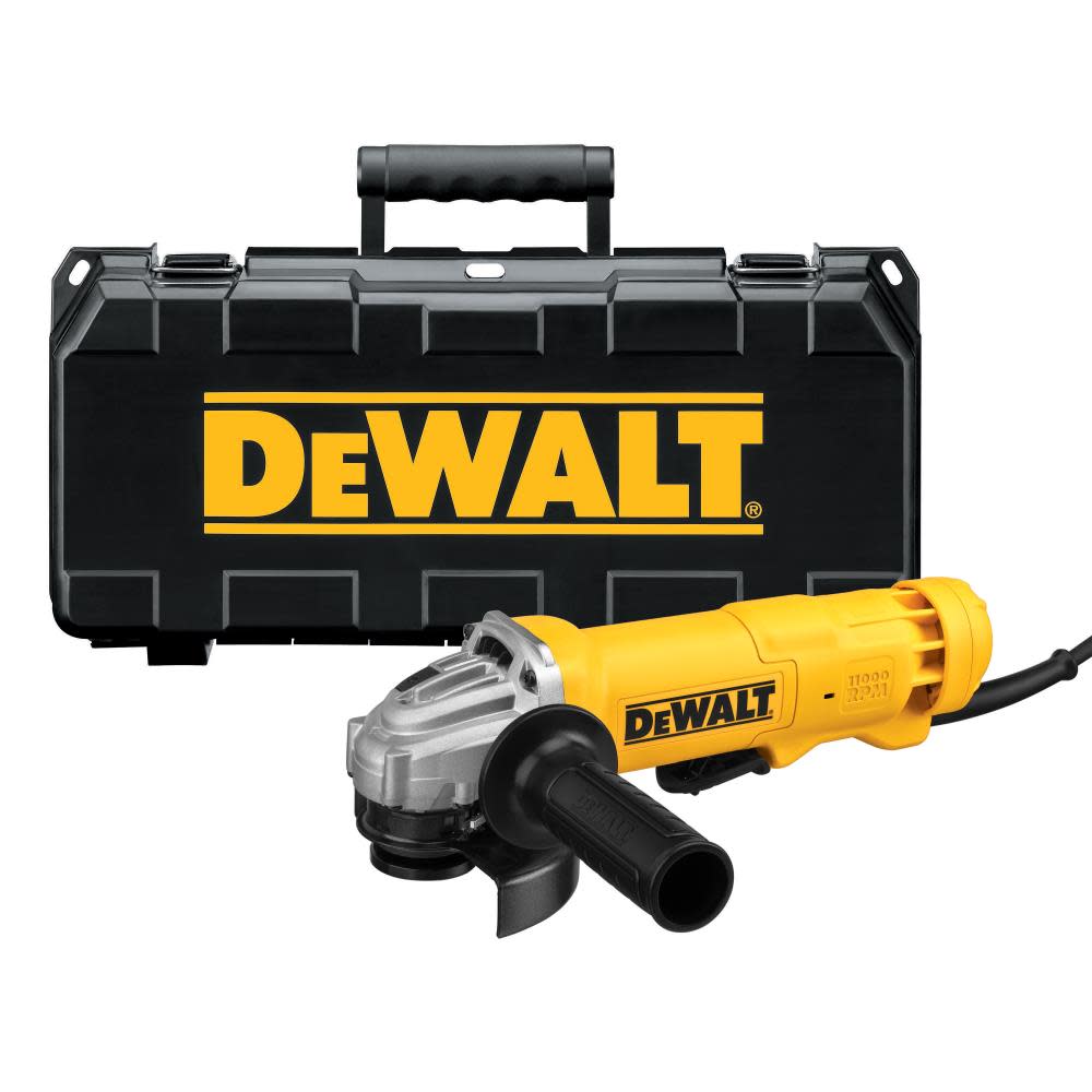 DEWALT 4-1/2 In. 11 Amp Angle Grinder Kit DWE402K from DEWALT