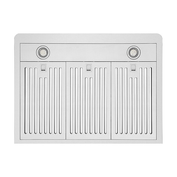 30 in. 500 CFM Ducted Under Cabinet Range Hood in Stainless Steel with Permanent Filters - Delay Shut-off