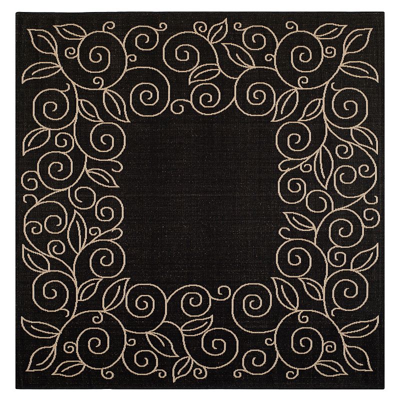 Safavieh Courtyard Curly Vines Indoor Outdoor Rug