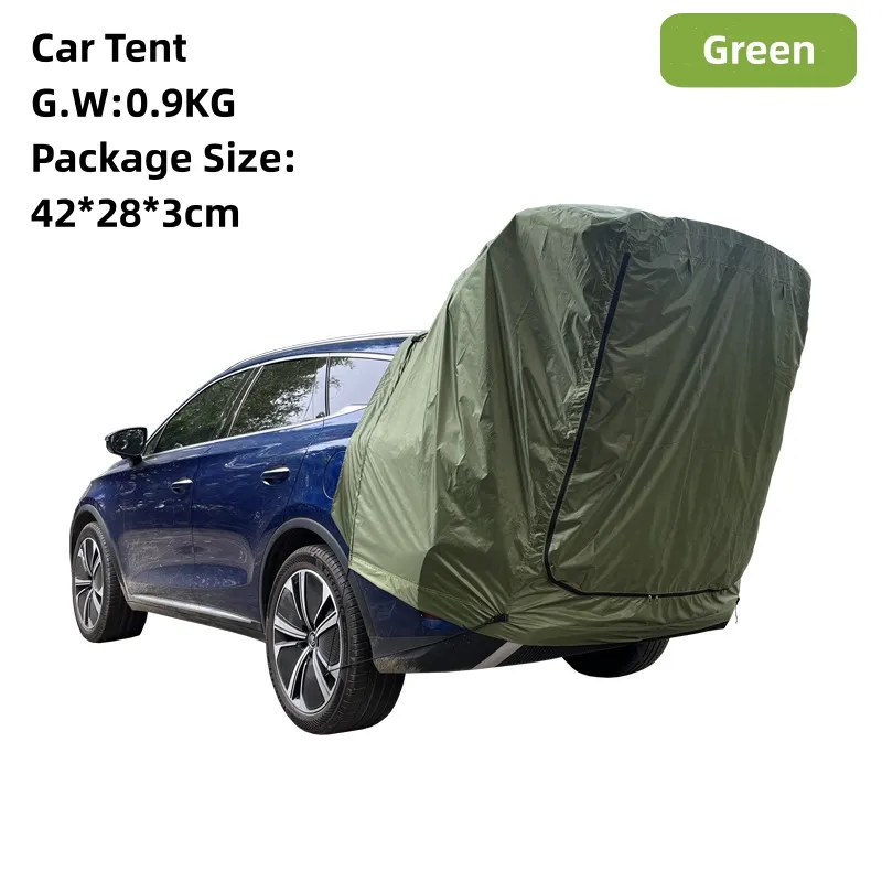 Car Awning Camping Cabana Tent With Awning Shade Car Tailgate Tent  Rear Tent Attachment For Camping Hiking