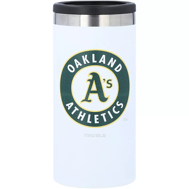 Oakland Athletics Team Logo 12oz. Slim Can Holder