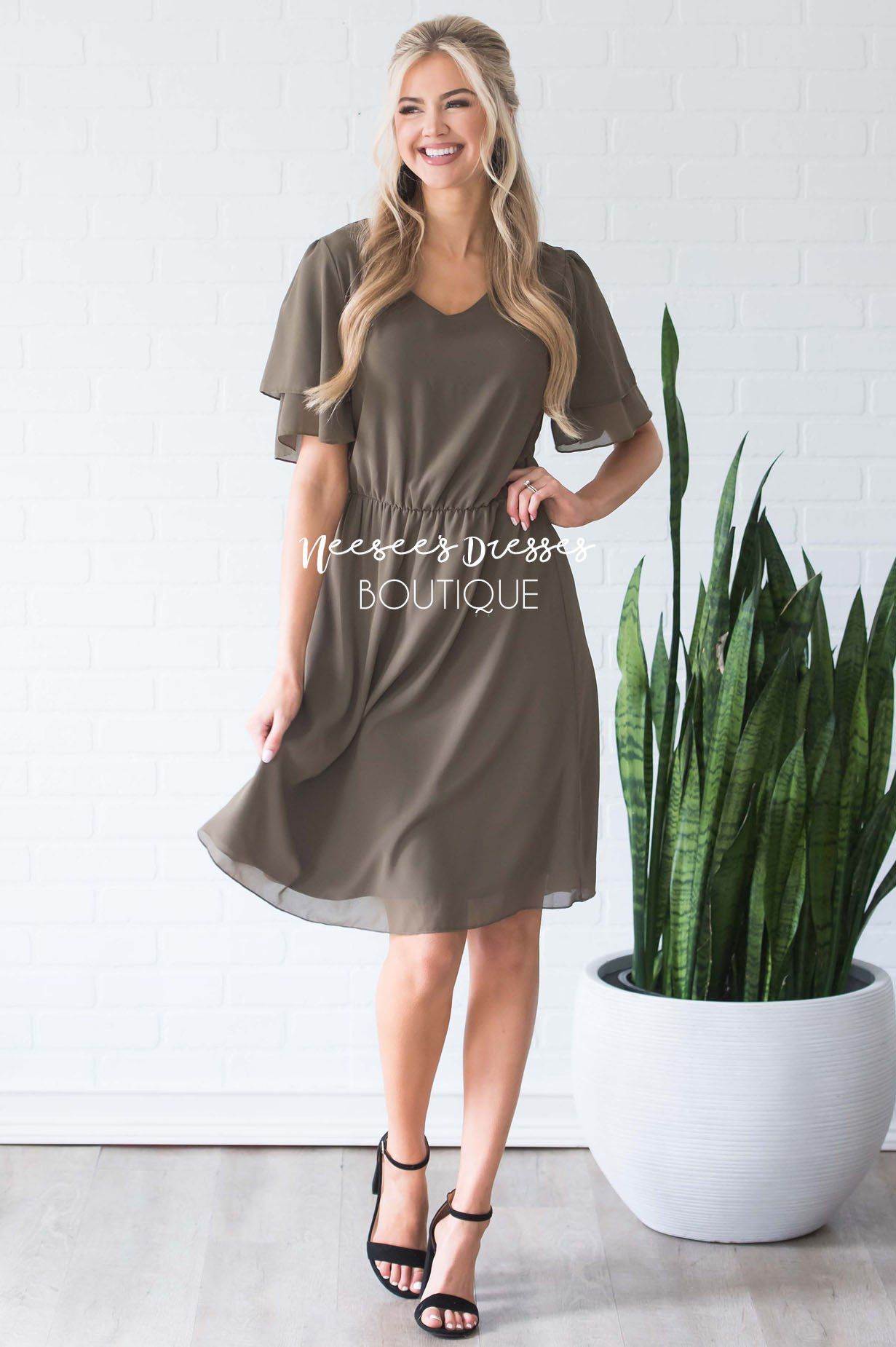 The Claire Chiffon Dress