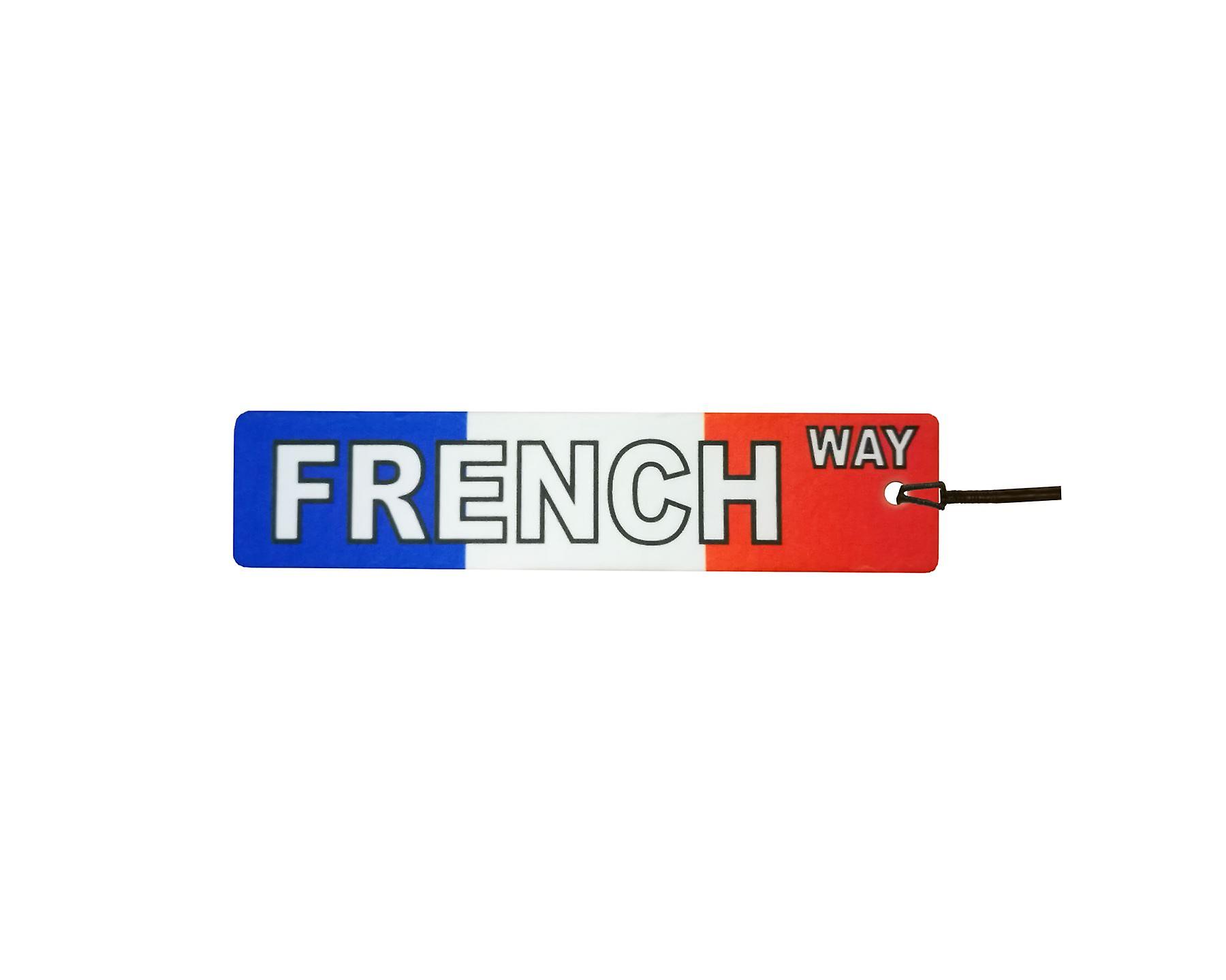 French Way Street Sign Car Air Freshener