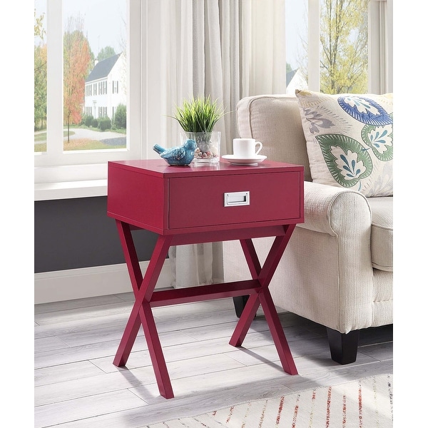 Porch and Den Hogan End Table with Drawer