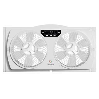 ASPEN Smart Wi-Fi Window Fan with Washable and Removeable Blades and Remote ASP-200