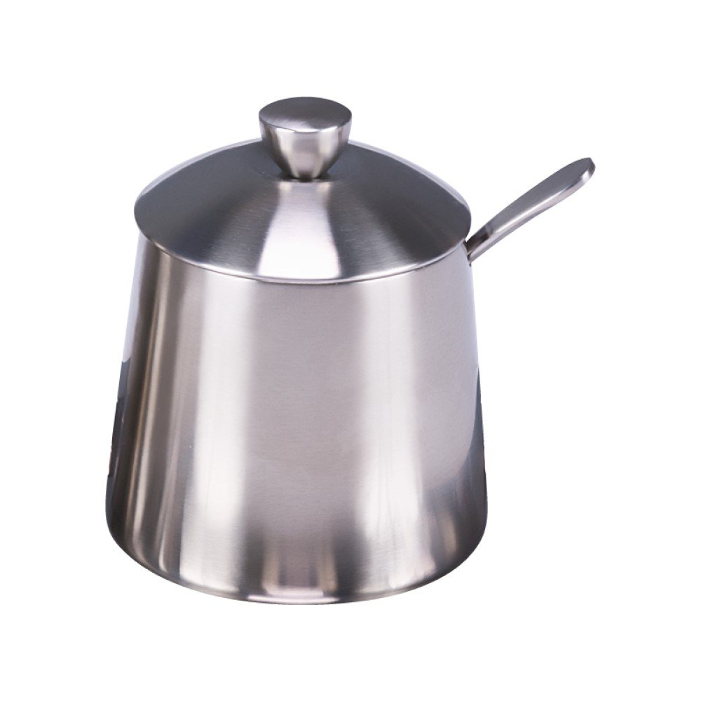 Frieling 10oz Sugar Bowl with Spoon | Brushed Finish