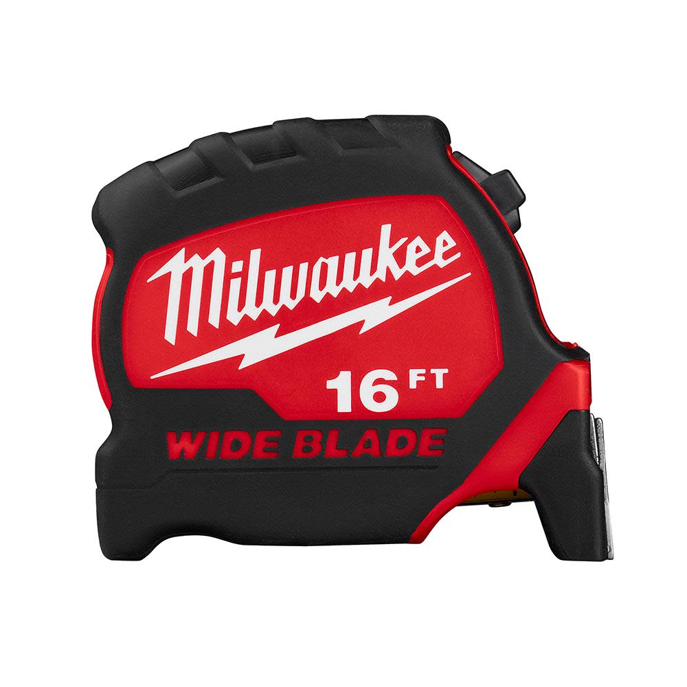 Milwaukee 16Ft Wide Blade Tape Measure 48-22-0216 from Milwaukee