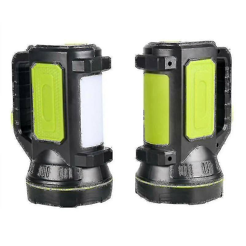 Usb Rechargeable Led Battery Searchlight Spotlight Hand Torch Work Light Lamps