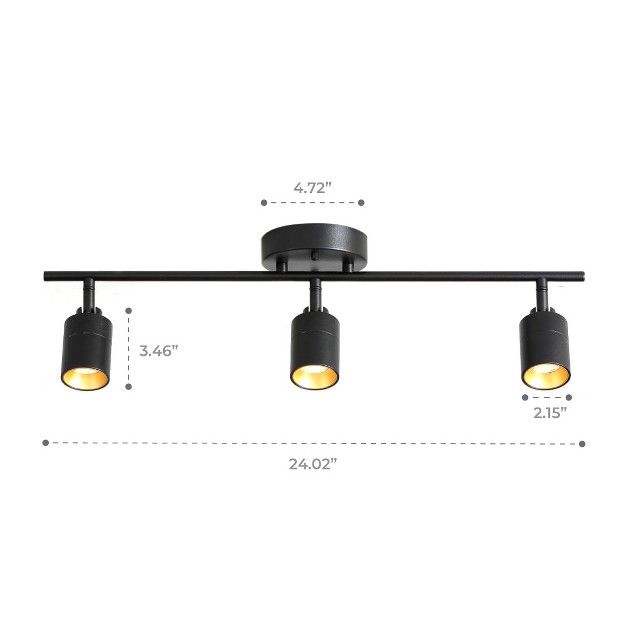 Vidalite Shura Linear Track Lights With Rotating Heads