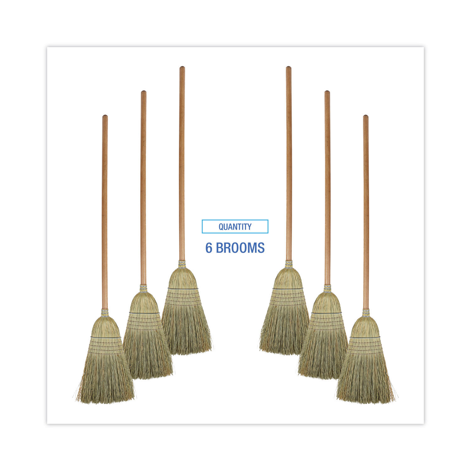 100% Corn Brooms by Boardwalkandreg; BWKBR10001