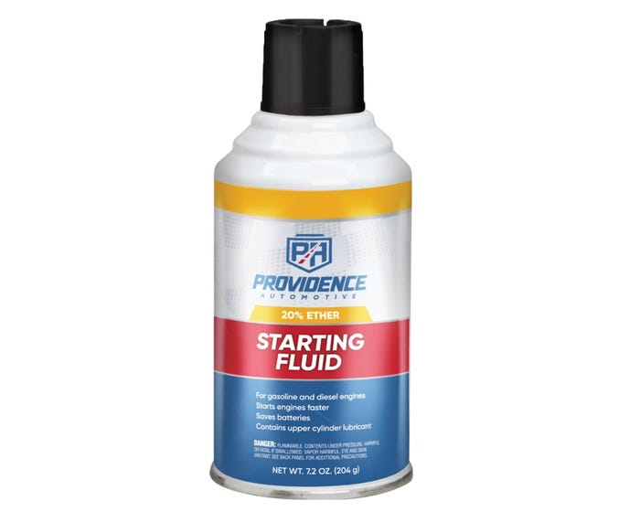 Providence Automotive Starting Fluid， 20% Ether - PA083