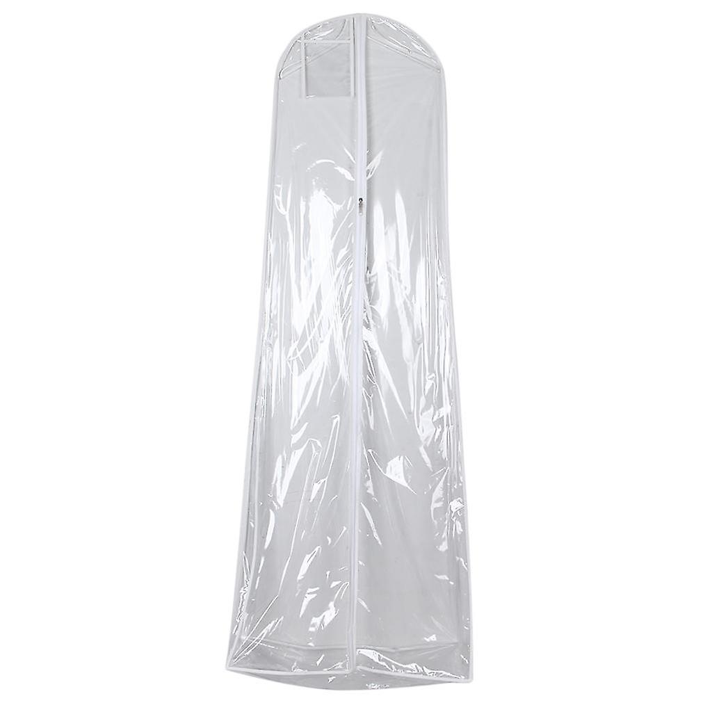 2xclear Wedding Gown Dress Garment Bag Travel Garment Cover 200 X 70 X 30cm