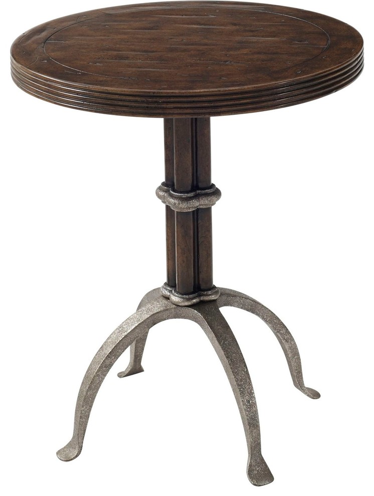 Theodore Alexander L  x27Usine Accent Table   Industrial   Side Tables And End Tables   by Unlimited Furniture Group  Houzz