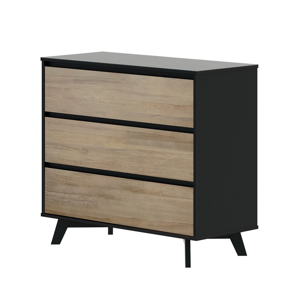 Max and Lily Scandinavian 3 Drawer Dresser