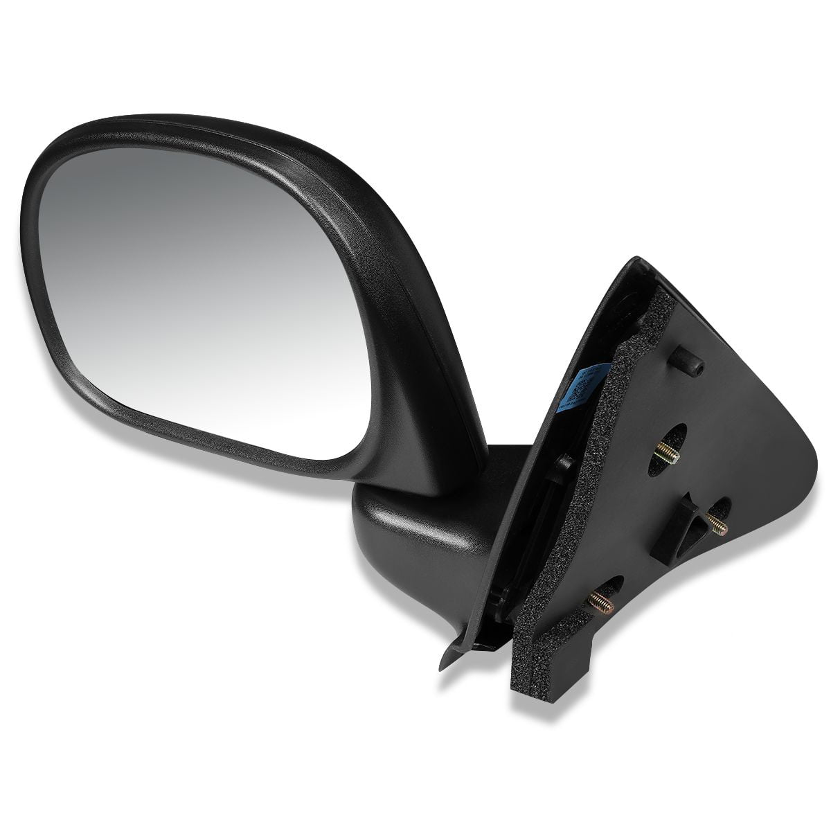 DNA Motoring OEM-MR-FO1320132 For 1997 to 2003 Ford F150 F250 OE Style Manual Driver / Left Side View Door Mirror F65Z17683Aa