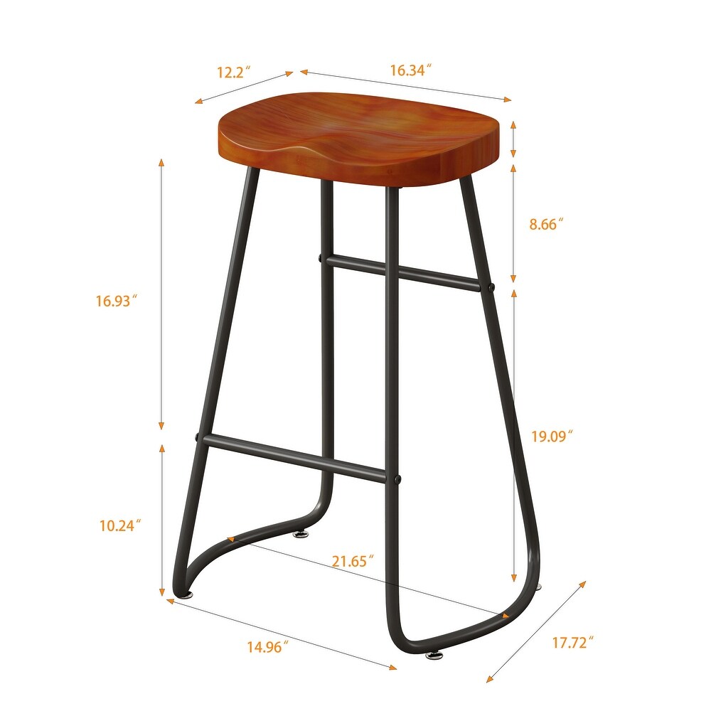 Counter Height Bar Stools Set of 2