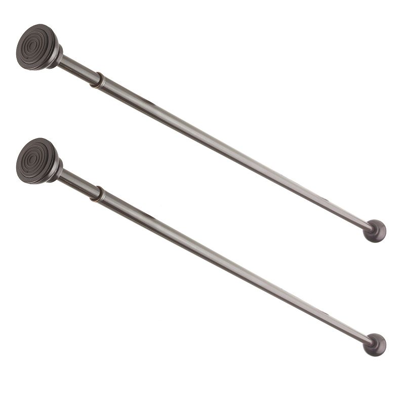 Rod Desyne 2-pack 7/16 Decorative Spring Tension Rod