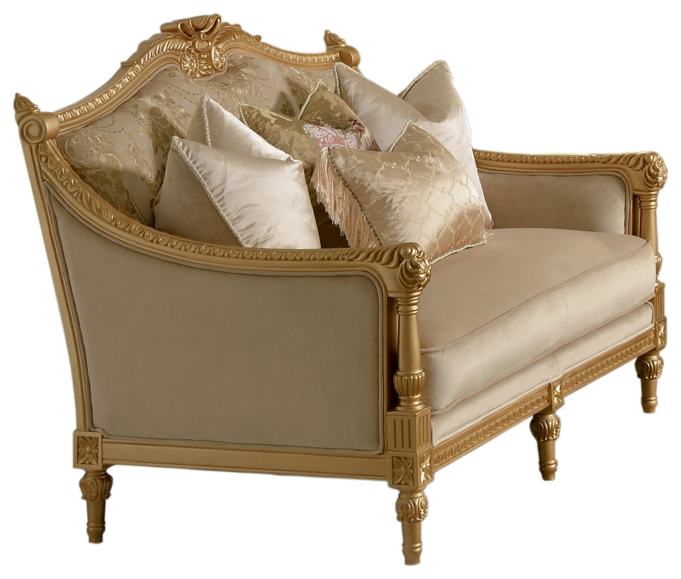 Milan Loveseat   Victorian   Loveseats   by Infinity Furniture  Houzz